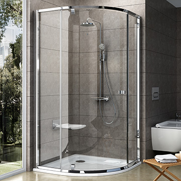 Rouleau de forme L'usine Hotaqi cabines de douche avec barre carrée les  portes de douche coulissantes - Chine Pivot de porte de douche, porte de  douche en verre